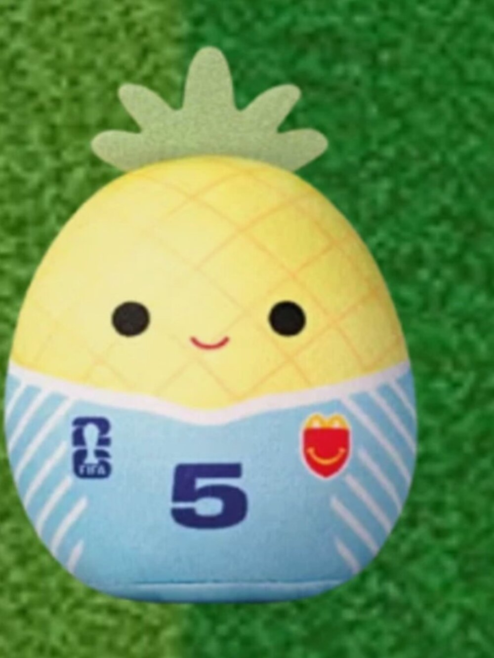 Fifa Mcdonalds Squishmallows Maui pineapple 12 New With Tags